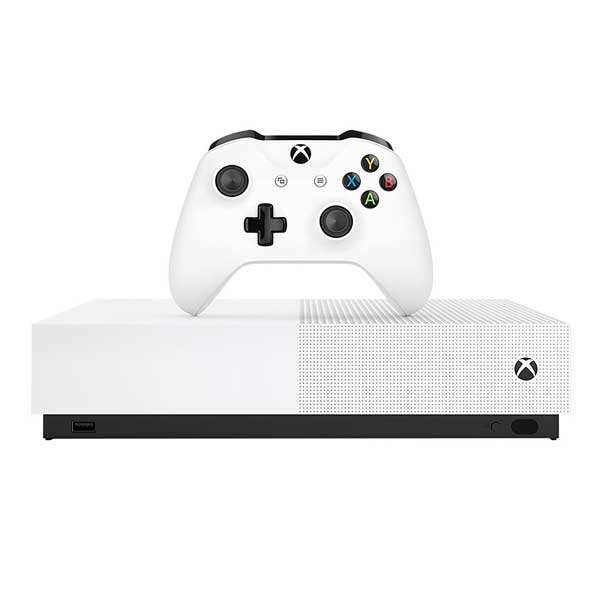 کنسول بازی مایکروسافت مدل Xbox One S ALL DIGITAL ظرفیت 1 ترابایت ( با بازی گیم پسی )