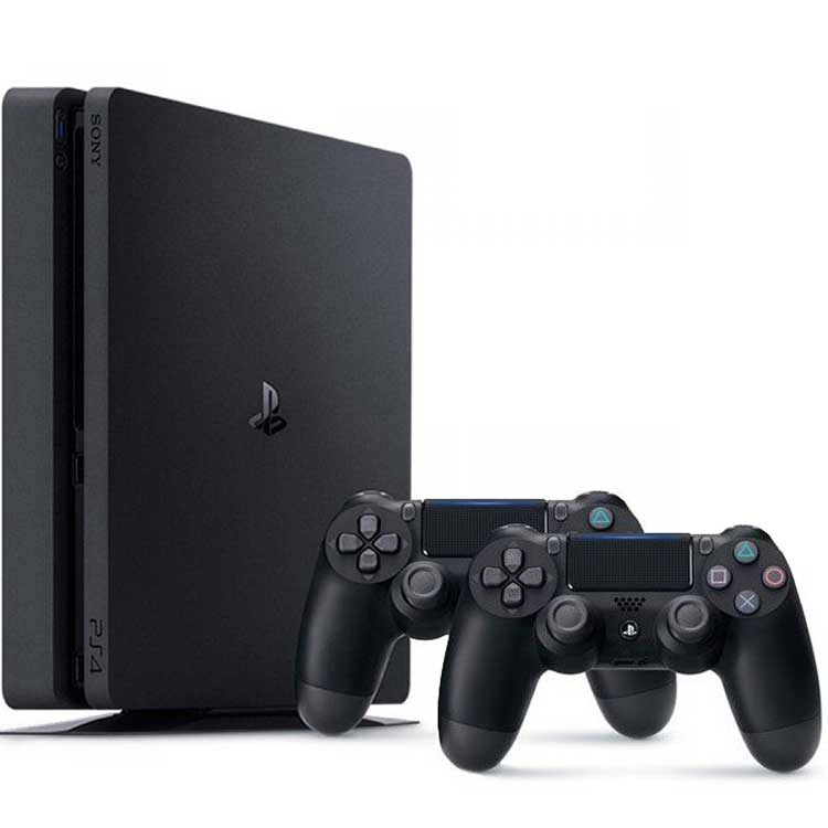 کنسول بازی سونی مدل Playstation 4 Slim کد Region 2 CUH-2216A ظرفیت 500 گیگابایت دو دسته