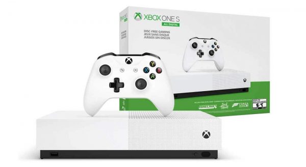 کنسول بازی مایکروسافت مدل Xbox One S ALL DIGITAL ظرفیت 1 ترابایت ( ریپک شده )