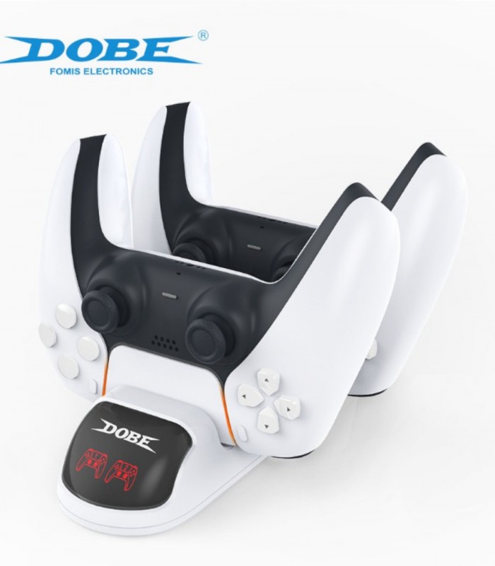 استند شارژر Dobe LED Light Dual Charging Dock برای دسته PS5